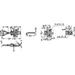 SUGATSUNE (120045049) TF702SC-ST 패스너 TF702SC-ST 1개