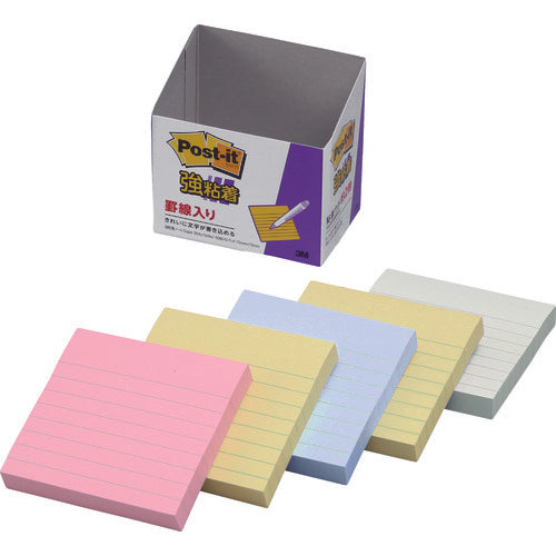 3M 포스트잇 강점착 라인 노트 630-5SSAP 630-5SSAP 1 PK