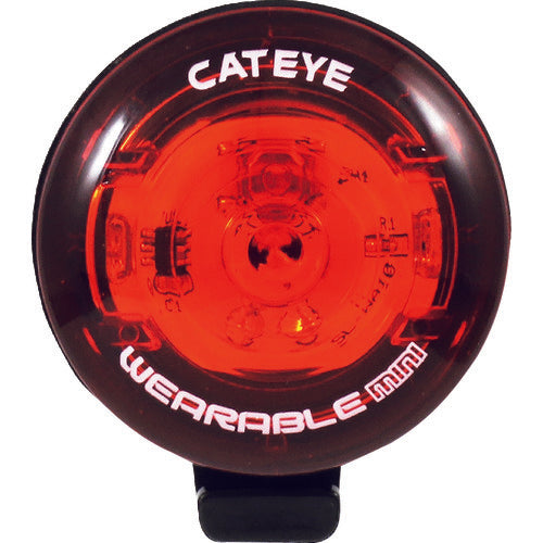 ＣＡＴＥＹＥ　セーフティライト　ウェアラブルミニＳＶ　赤　３３×３９　5442572　1 個