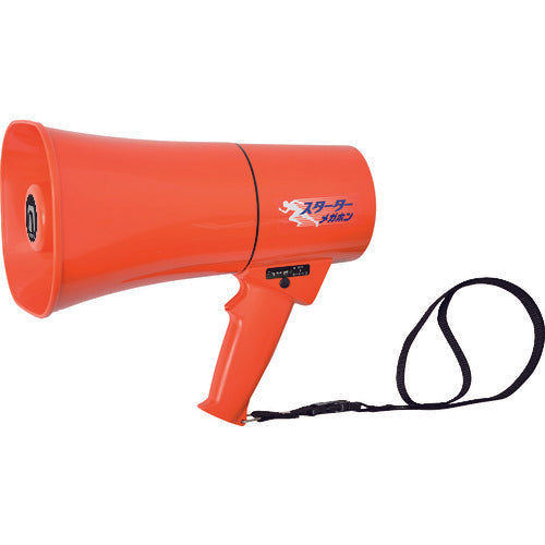 ノボル　拡声器　スターターメガホン（ピストル音内蔵）　TSS-001　1 台