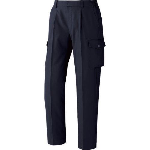 Midori Anzen Unisex Harness Compatible Easy Flex Cargo Pants VE587C Bottoms Navy 3L VE587C-SITA-3L 1 Piece