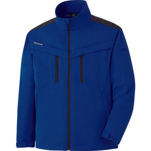 미도리 안전 Verdexcel 스트레치 방한 점퍼 VE2003 상단 로얄 블루 3L VE2003-UE-3L 1 착용