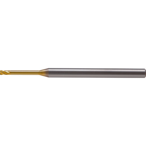 ユニオンツール　超硬エンドミルＨＬＲＳ　４枚刃ロングネックラジアスＨＬＲＳ　外径２×コーナ半径Ｒ０．０２×有効長２０×全長６０　HLRS4020-002-200　1 本