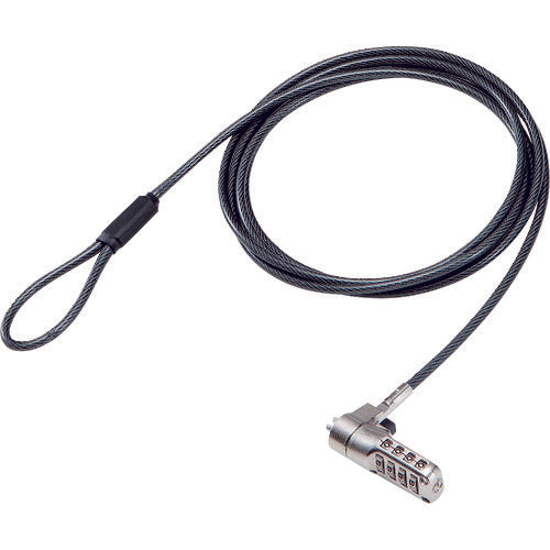 ELECOM 보안 와이어 잠금 ESL-403 1 개