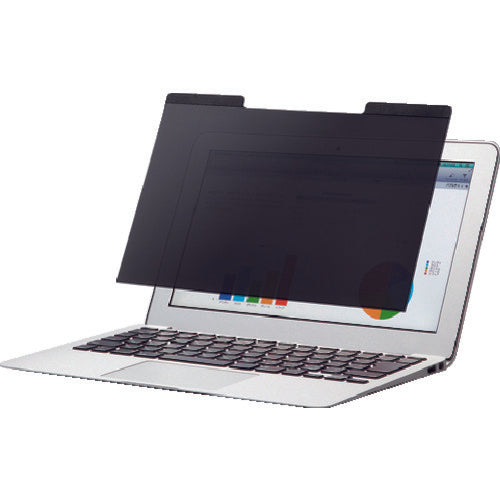 ELECOM Privacy Filter (Removable Magnetic Type) EF-PFM156W 1 Piece