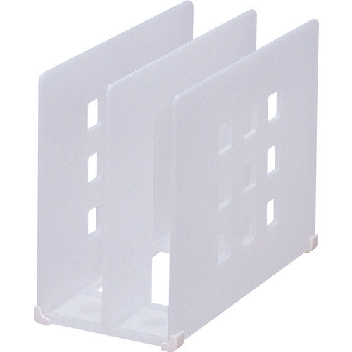 LIHIT Divider Rack S Milky White A7320-1 1 pc