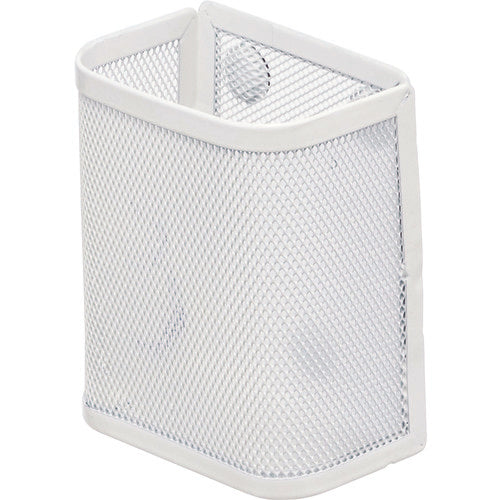 LIHIT Magnetic Pocket Pen Stand White A7390-0 1 piece