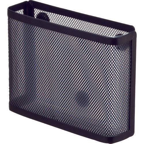 LIHIT Magnetic Pocket for Memos and Postcards Black A7391-24 1 pc