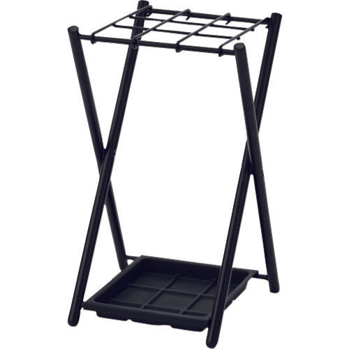 Nakabayashi Kasatate Compact Type 9-piece/Black ASD-S9-BK 1 unit