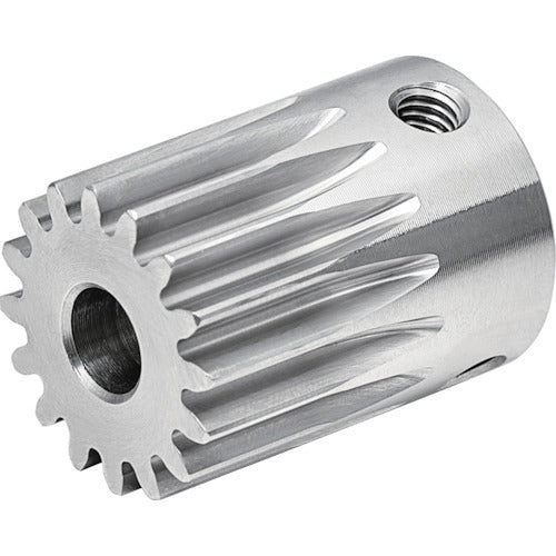 KG Stainless steel spur gear S80SU 15K*0704 Shape K1 Module 0.8 Number of teeth 15 S80SU 15K*0704 1 piece