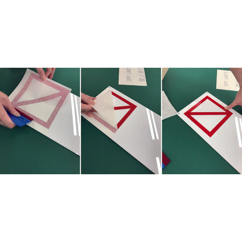 IM Squeegee (with felt) Blue AISQGE1 1 piece