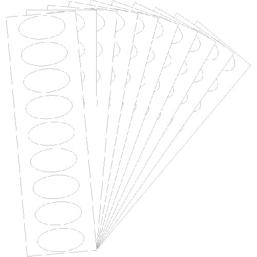 IM 보안 씰 품질 타입 타원 20×40mm ASS-ZR 1조