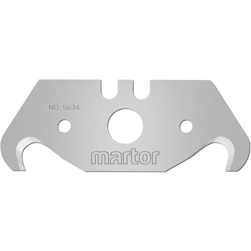 martor 교체 날 10장 SECUNORM 500 7mm 후크 날 5634 1상자