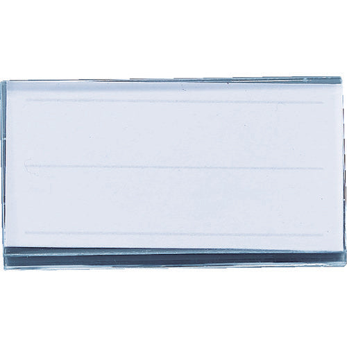 TRUSCO U형 명찰 25×50mm(안전 핀형) TUP-S 1개