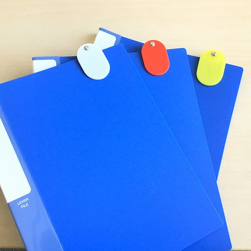 ＴＲＵＳＣＯ　クリップ付小判札　大　無地　６０Ｘ４０ｍｍ　５枚入　白　THFLC-W　1 PK