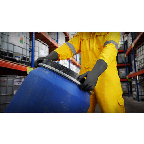 アンセル　耐溶剤作業手袋　アルファテック　２９−８６５　Ｍサイズ　29-865-8　1 双