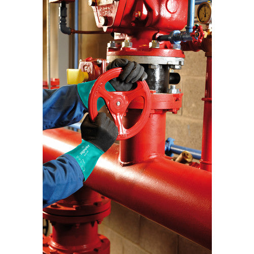 アンセル　耐薬品手袋　アルファテック　５８−２７０　Ｌサイズ　58-270-9　1 双