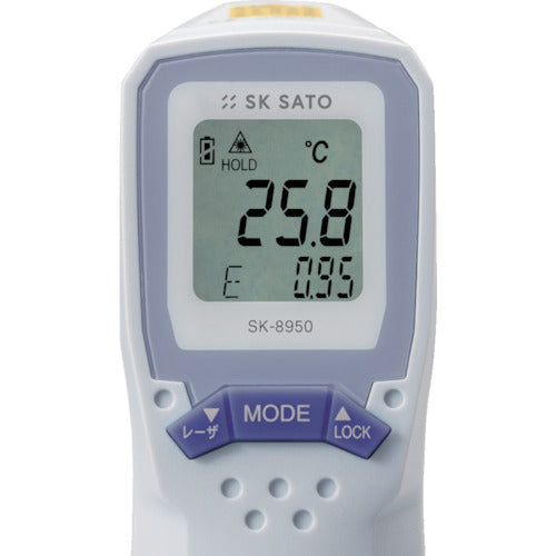 Sato Waterproof Radiation Thermometer (Circle Thermo) SK-8950 SK-8950 1 unit