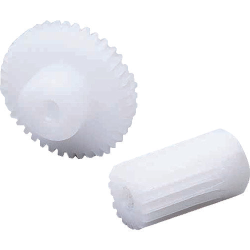 KG White POM Spur Gear S80D 16B-0504 Shape B1 Module 0.8 Number of teeth 16 S80D 16B-0504 1 pc