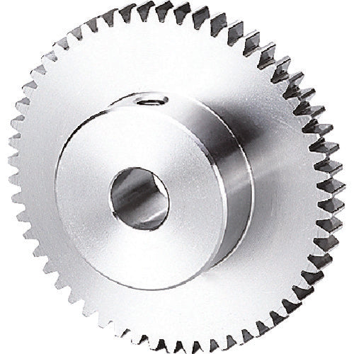 ＫＧ　Ｓ４５Ｃ平歯車　Ｓ７５Ｓ　４８Ｂ＋０６０６　形状Ｂ１　モジュール０．７５　歯数４８　歯幅６ｍｍ　穴径Φ６ｍｍ　S75S 48B+0606　1 個