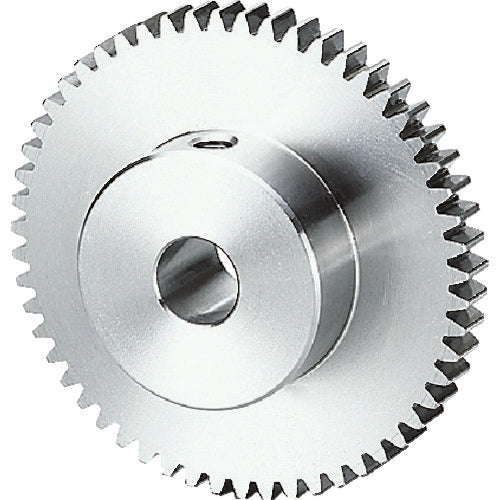 ＫＧ　Ｓ４５Ｃ平歯車　Ｓ７５Ｓ　１００Ｂ＋０６０８　形状Ｂ１　モジュール０．７５　歯数１００　歯幅６ｍｍ　穴径Φ８ｍｍ　S75S 100B+0608　1 個