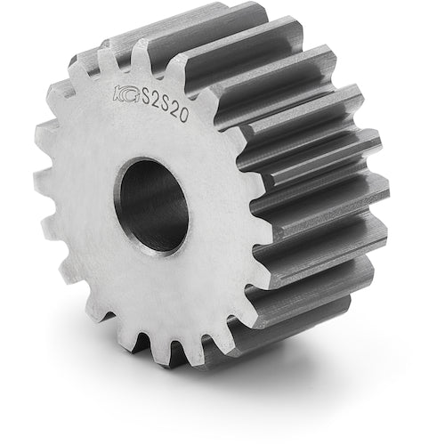 KG S45C Spur Gear S2S 70A-2018F Shape A1 Module 2 Number of teeth 70 Tooth width 20mm Hole diameter Φ18mm S2S 70A-2018F 1 piece