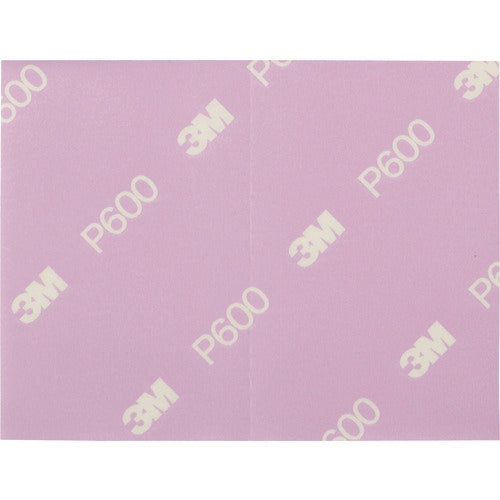 ３Ｍ　足付けソフトシート　１３０Ｘ１７０ｍｍ　＃６００　５０枚入り　A/SOFT SHT 600R　1 箱