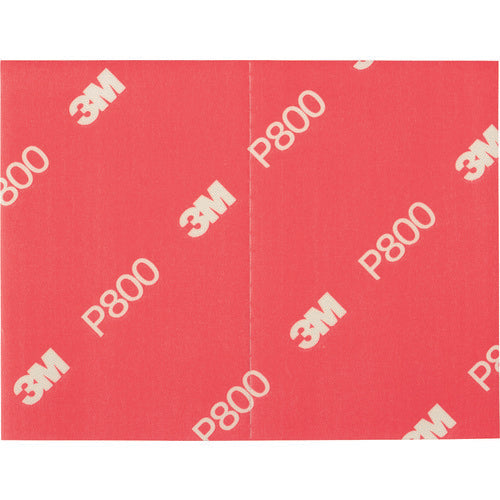 ３Ｍ　足付けソフトシート　１３０Ｘ１７０ｍｍ　＃８００　５０枚入り　A/SOFT SHT 800R　1 箱