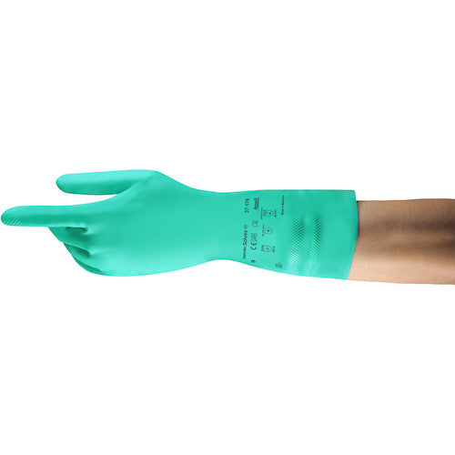 アンセル　耐薬品手袋　アルファテックソルベックス　３７−１７６　Ｍサイズ　37-176-8　1 双