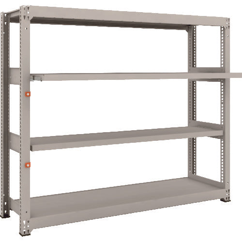 TRUSCO Steel Rack M3 Medium Duty Shelf 1800 x 471 x H1500 4 Shelves, 2 of which are Sliding Shelves, Single Unit M3-5652M2 1 Unit