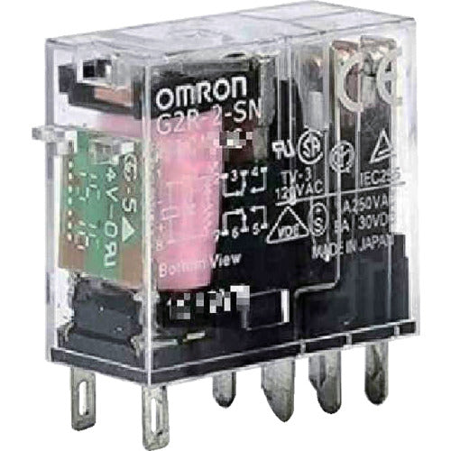 ＯＭＲＯＮ　一般リレー　G2R-2-SN DC24　1 個