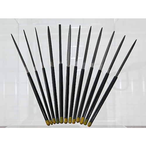 TRUSCO File Set, Coarse, Total Length 170mm (12-piece Set) TST012-01 1 S