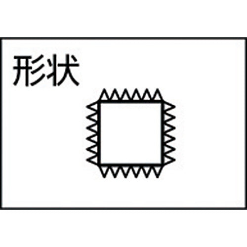 TRUSCO 쌍 야스리 각도 거칠기 12개 세트 전체 길이 170mm(12개 쌍 사이즈) TKA012-01 1 S