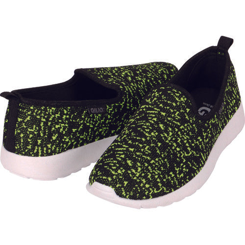 Kajimeiku 6408 GILIO Work Shoes Yellow 26.0 6408-11-26 1 pair