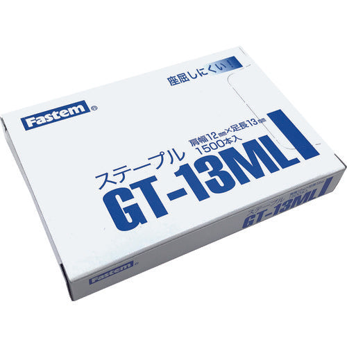 タチカワ　ガンタッカ＆ハンマータッカ用ステープル　１５００本入り　GT-13ML　1 箱