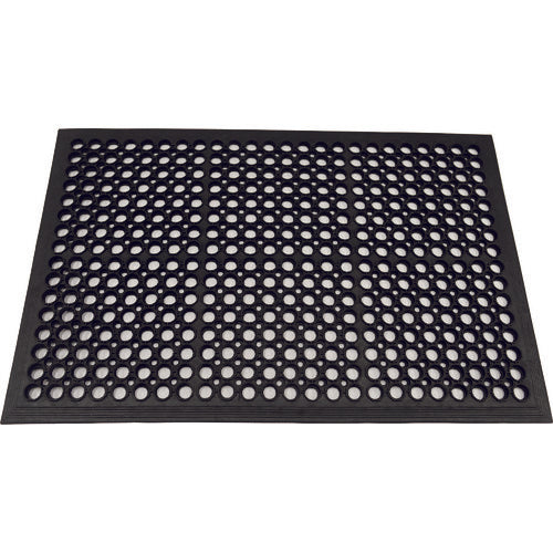 Asahipen Thin Perforated Rubber Mat 600mm x 900mm URM-6090 837929 1 sheet