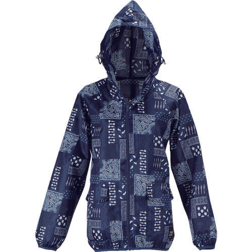 Kajimeiku 2261 Agricultural Jacket V-neck Bandana LL 2261-55LL 1 piece