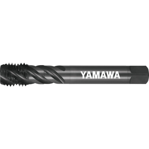 ヤマワ　ロングステンレス鋼用ショートスパイラルタップ　ＬＳ−ＳＵ−Ｓ−ＳＰ　Ｌ２００　Ｐ３　Ｍ２２Ｘ２．５　LS-SU-S-SP-P3-200-M22X2.5　1 本