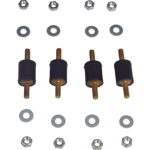 ＵＬＶＡＣ　防振ゴム　ＭＥ−１２（Ｍ４）　４個入　ME-12(M4) 4PIECES　1 式