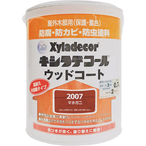 KANSAI Water-Based XD Wood Coat S Mahogany 0.7L 00097670170000 1 can