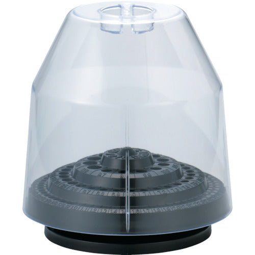 ＴＲＵＳＣＯ　回転式ドリルスタンド　１００本収納　カバー付　S-13C　1 台