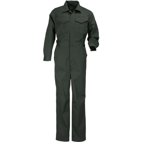 Kajimake 6776 T/C stretch jumpsuit D olive L 6776-58-L 1 piece