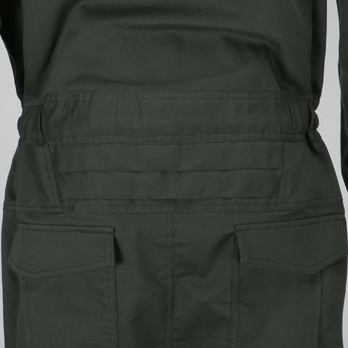 Kajimake 6776 T/C stretch jumpsuit D olive L 6776-58-L 1 piece