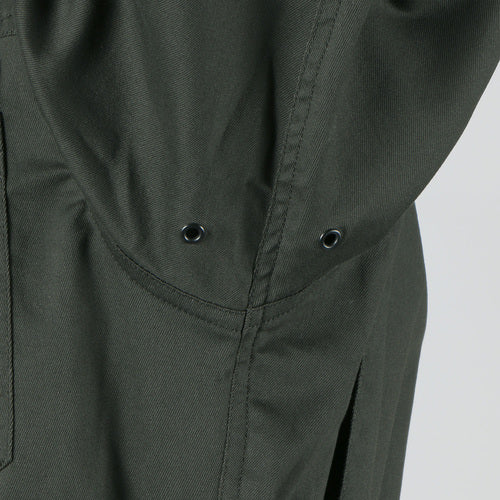 Kajimake 6776 T/C stretch jumpsuit D olive L 6776-58-L 1 piece