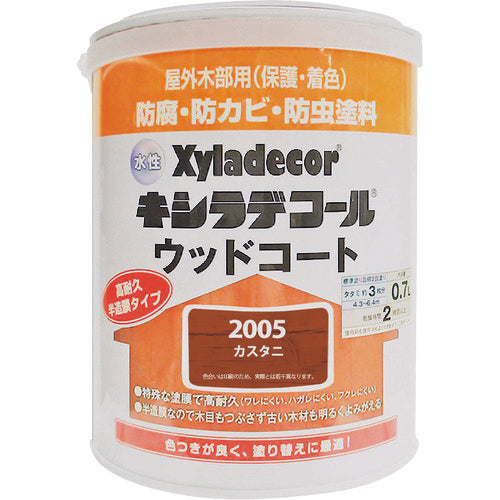 KANSAI Water-Based XD Wood Coat S Castani 0.7L 00097670090000 1 can