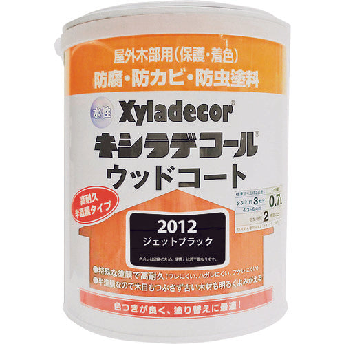KANSAI Water-Based XD Wood Coat S Jet Black 0.7L 00097670370000 1 can