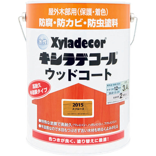 KANSAI Water-Based XD Wood Coat S Spruce 3.4L 00097670470000 1 can