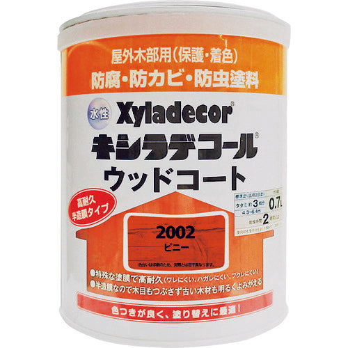ＫＡＮＳＡＩ　水性ＸＤウッドコートＳ　ピニー　０．７Ｌ　00097670010000　1 缶
