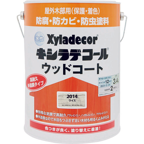 KANSAI Water-Based XD Wood Coat S Weiss 3.4L 00097670430000 1 can