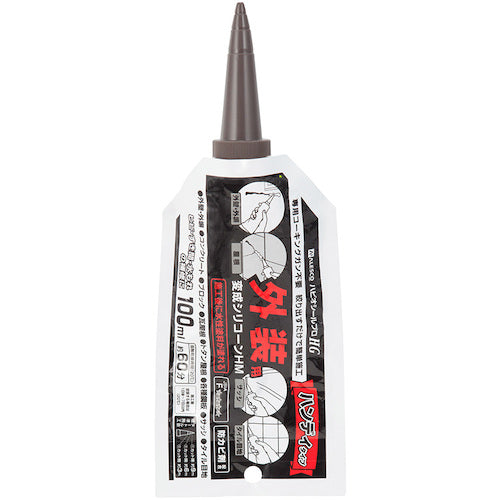 ＫＡＮＳＡＩ　建築・内装用補修剤　変成シリコーンＨＭアルミパウチ　アンバー　１００ｍｌ　00427660332100　1 個